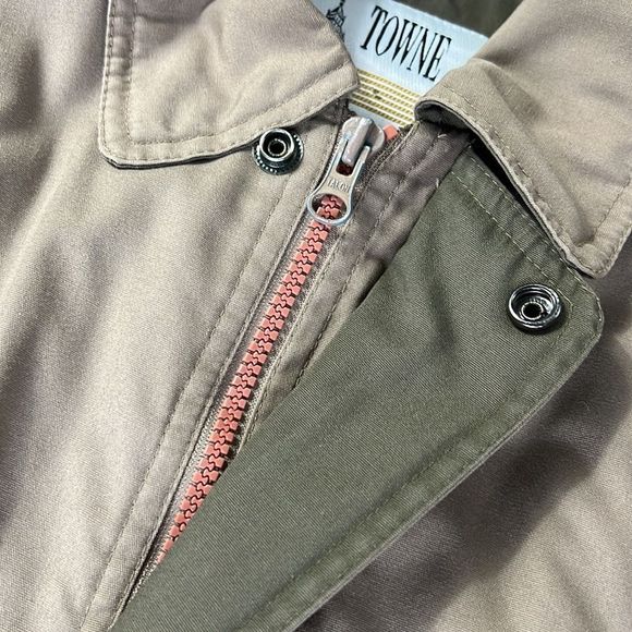 London Fog Towne men’s brown coat size Medium - Picture 5 of 8